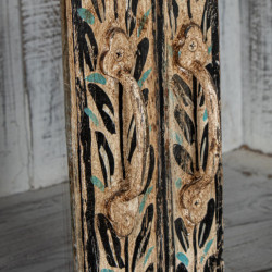 Armario vitrina natural