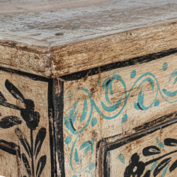 Armario vitrina natural