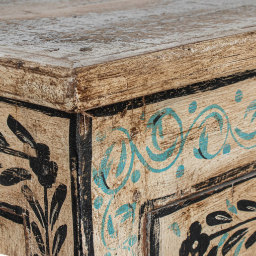 Armario vitrina natural