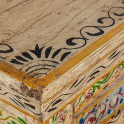 Armario  amarillo, azul y verde