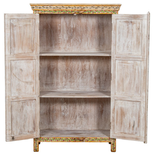 Armario  amarillo, azul y verde