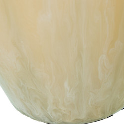 Tibor beige y dorado