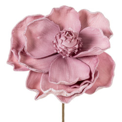 Set 6 flores artificiales violeta