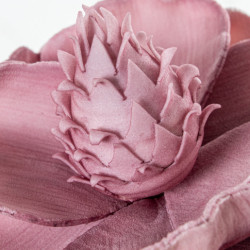 Set 6 flores artificiales violeta