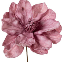 Set 6 flores artificiales violeta