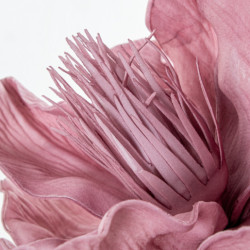 Set 6 flores artificiales violeta