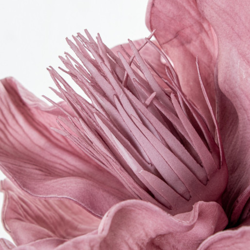 Set 6 flores artificiales violeta