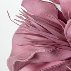 Set 6 flores artificiales violeta