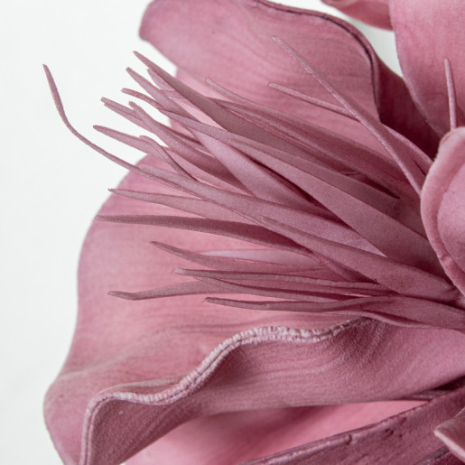 Set 6 flores artificiales violeta