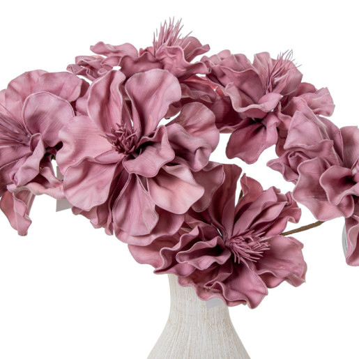 Set 6 flores artificiales violeta