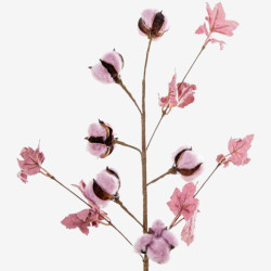 Set 6 ramas flores artificiales violeta