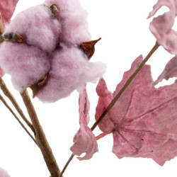 Set 6 ramas flores artificiales violeta