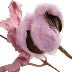 Set 6 ramas flores artificiales violeta