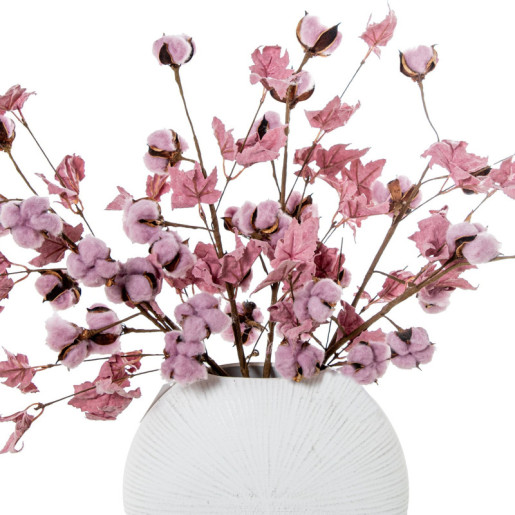 Set 6 ramas flores artificiales violeta