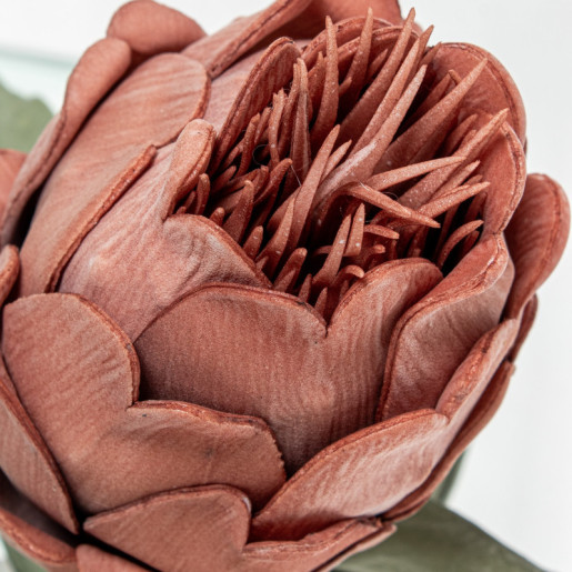 Set 6 flores artificiales corao