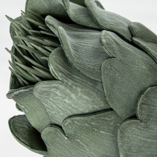 Set 6 flores artificiales verde