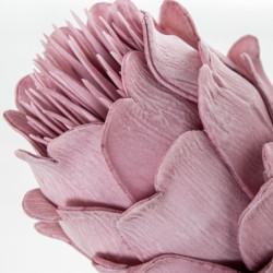 Set 6 flores artificiales violeta