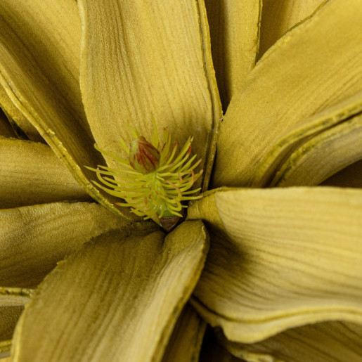 Set 6 flores artificiales amarillo