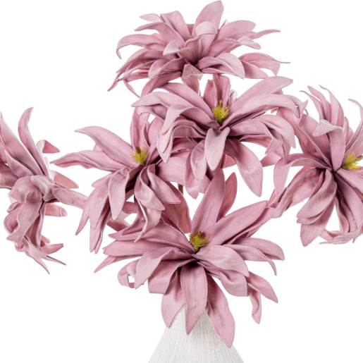 Set 6 flores artificiales violeta