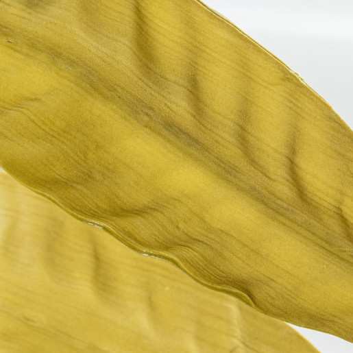 Set 6 ramas hojas artificiales amarillo