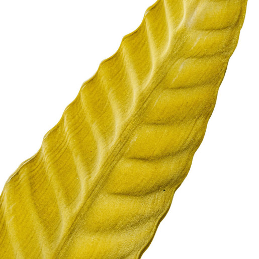 Set 6 ramas hojas artificiales amarillo