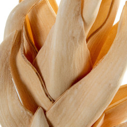 Set 6 ramas hojas artificiales beige