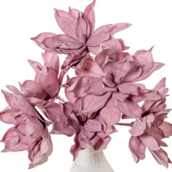 Set 6 flores artificiales violeta