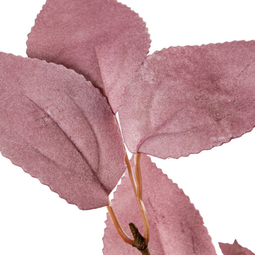 Set 6 ramas hojas artificiales violeta