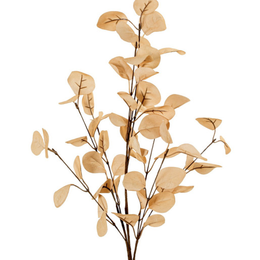 Set 6 ramas hojas artificiales beige