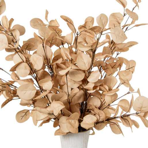 Set 6 ramas hojas artificiales beige