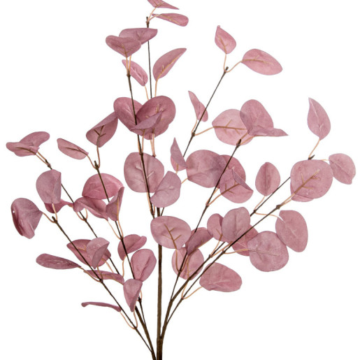 Set 6 ramas hojas artificiales violeta