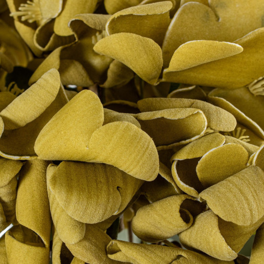 Set 6 flores artificiales amarillo