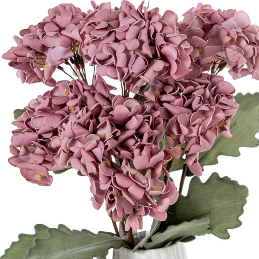 Set 6 flores artificiales violeta