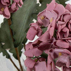 Set 6 flores artificiales violeta
