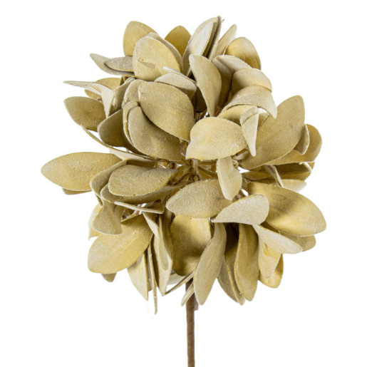Set 6 flores artificiales amarillo