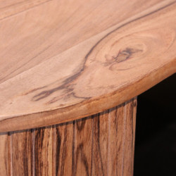 Mueble entrada natural y negro