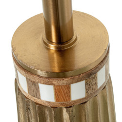 Mesa auxiliar dorado