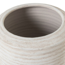 Jarron beige arena