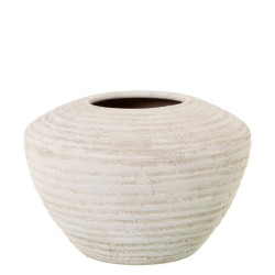 Jarron beige arena