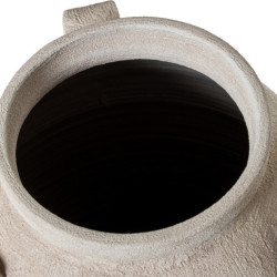 Jarron beige arena