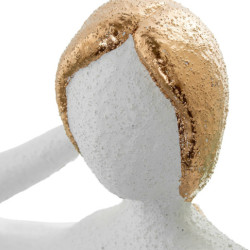 Figura mujer blanco