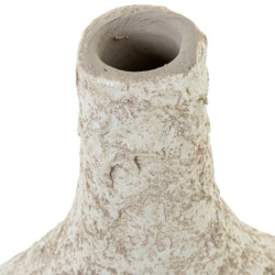 Jarron blanco rustico