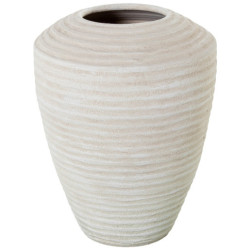 Jarron beige arena
