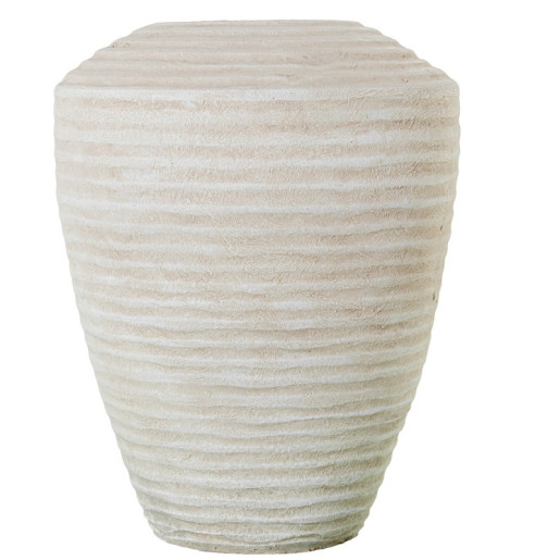Jarron beige arena