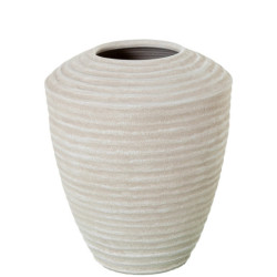 Jarron beige arena
