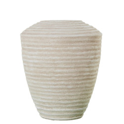 Jarron beige arena