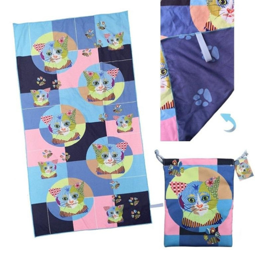 Toalla con bolsa