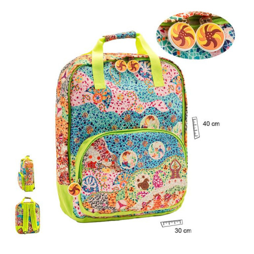 Mochila unisex con correas ajustables