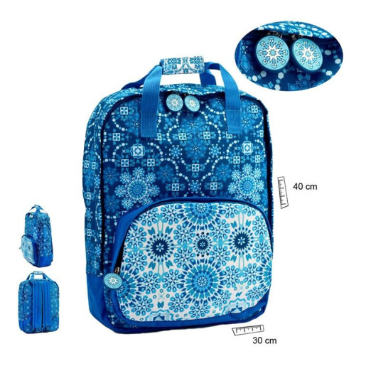 Mochila unisex con correas ajustables