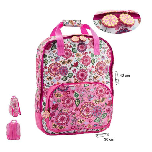 Mochila unisex con correas ajustables